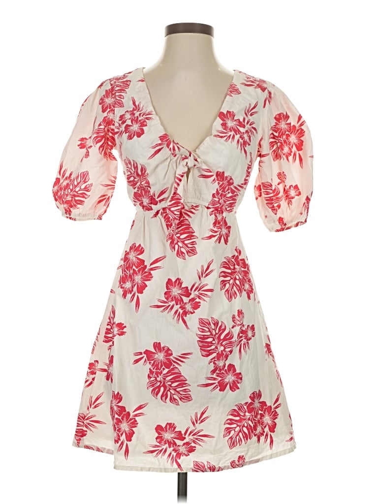 Pre-owned Sim & Sam Cocktail Dress In Pink