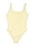 OQQ Yellow Bodysuit Size L - photo 1
