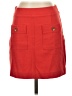 Three Dots Solid Red Casual Skirt Size XS - photo 1