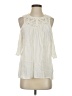 Ella Moss 100% Viscose Ivory Sleeveless Blouse Size S - photo 1