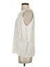 Ella Moss 100% Viscose Ivory Sleeveless Blouse Size S - photo 5