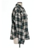 Unbranded Plaid Gray Long Sleeve Blouse Size L - photo 4