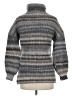 Hatch Stripes Gray Turtleneck Sweater Size Med Maternity (2) - photo 2