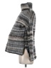 Hatch Stripes Gray Turtleneck Sweater Size Med Maternity (2) - photo 5
