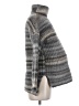 Hatch Stripes Gray Turtleneck Sweater Size Med Maternity (2) - photo 4