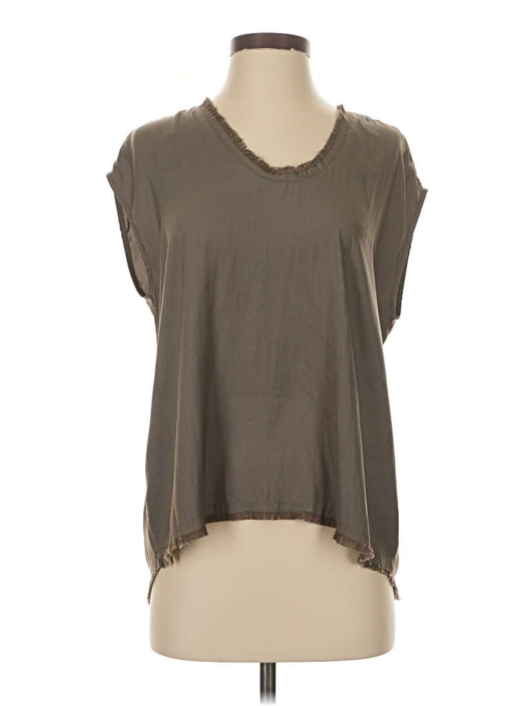 Pre-owned Industry Sleeveless T-shirt In Gray
