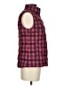 Lands' End 100% Polyester Plaid Red Vest Size XS - photo 4