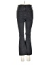 Zara Chevron-herringbone Gray Jeans Size 4 - photo 2