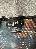 City Chic 100% Polyester Black Short Sleeve Blouse Size 24 Plus (XXL) - photo 7