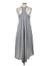 Unbranded Solid Gray Casual Dress Size S - photo 2