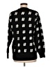 Assorted Brands 100% Cotton Houndstooth Black Pullover Sweater Size M - photo 2