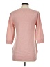 Amy Byer Pink Pullover Sweater Size S (estimated) - photo 2