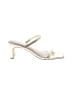 Assorted Brands Metallic Ivory Gold Sandals Size 9 - photo 1