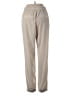 Express Outlet 100% Polyester Solid Tan Ivory Casual Pants Size S - photo 2