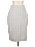 Ann Taylor Houndstooth Gray Formal Skirt Size 6 - photo 1
