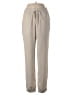 Express Outlet 100% Polyester Solid Tan Ivory Casual Pants Size S - photo 1