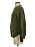 Leani Solid Green Pullover Sweater Size S - photo 5
