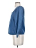 J.Crew Blue 3/4 Sleeve Blouse Size XXS - photo 5