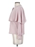 Ann Taylor 100% Polyester Pink 3/4 Sleeve Blouse Size XXS - photo 5