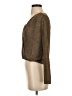 Windsor 100% Polyester Metallic Brown Long Sleeve Top Size XS - photo 5