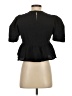 Assorted Brands 100% Cotton Black Short Sleeve Blouse Size S - photo 2