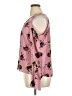 Takara 100% Polyester Floral Pink Long Sleeve Blouse Size XL - photo 5