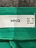 MNG Solid Green Casual Pants Size 6 - photo 7