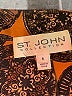 St. John Collection 100% Silk Orange Blouse Size S - photo 7