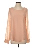 Tinley Road 100% Polyester Pink Orange Long Sleeve Blouse Size S - photo 1