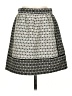 J.Crew Chevron-herringbone Silver Formal Skirt Size 0 - photo 1