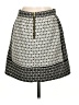 J.Crew Chevron-herringbone Silver Formal Skirt Size 0 - photo 2
