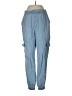 TGLA Solid Blue Cargo Pants Size M - photo 1