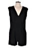 Helmut Lang 100% Viscose Solid Black Romper Size P (petite) - photo 1