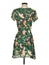 Love 100% Polyester Tropical Green Cocktail Dress Size S - photo 2