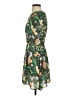 Love 100% Polyester Tropical Green Cocktail Dress Size S - photo 5
