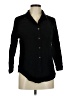 Unbranded 100% Polyester Black Long Sleeve Blouse Size M - photo 1