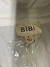 Bibi 100% Cotton Ivory Long Sleeve Button-Down Shirt Size M - photo 7