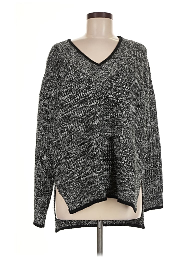 Pre-owned John & Jenn Pullover Sweater In Gray