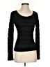 Max Studio Black Long Sleeve Top Size S - photo 1
