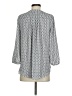 NYDJ 100% Polyester Gray 3/4 Sleeve Blouse Size S - photo 2