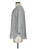 NYDJ 100% Polyester Gray 3/4 Sleeve Blouse Size S - photo 5