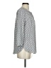 NYDJ 100% Polyester Gray 3/4 Sleeve Blouse Size S - photo 4