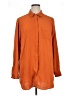 Assorted Brands 100% Polyester Solid Orange Long Sleeve Blouse Size XL - photo 1