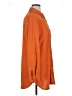 Assorted Brands 100% Polyester Solid Orange Long Sleeve Blouse Size XL - photo 4