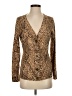 Judith Hart Animal Print Brown Cardigan Size S - photo 1