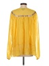 Finders 100% Polyester Yellow Long Sleeve Blouse Size S - photo 2