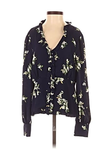 Cupcakes & Cashmere Long Sleeve Blouse (view 1)