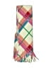 Old Navy 100% Polyester Plaid Pink Ivory Scarf One size - photo 2