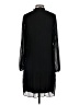 DKNY 100% Polyester Black Casual Dress Size 4 - photo 2