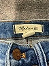 Madewell Chevron-herringbone Blue Jeans Size 24 waist - photo 7
